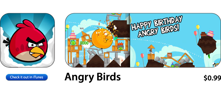 Angry Birds App For iOS