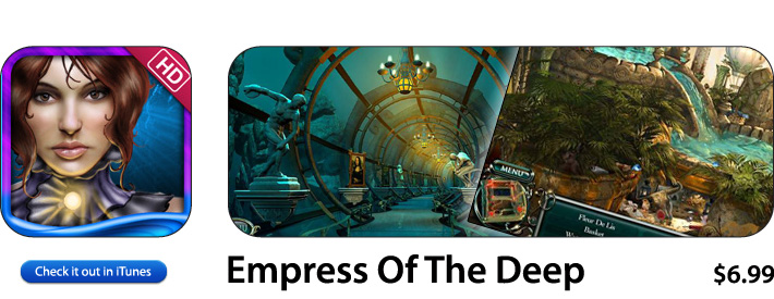 Empress Of The Deep App For iOS