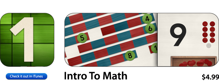 Intro To Math App For iOS