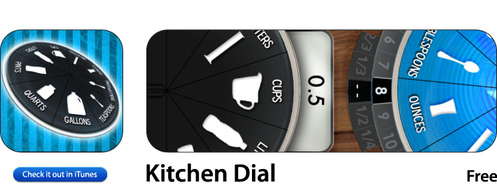 Kitchen Dial App For iOS