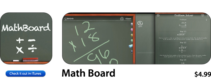 Math Board App For iOS