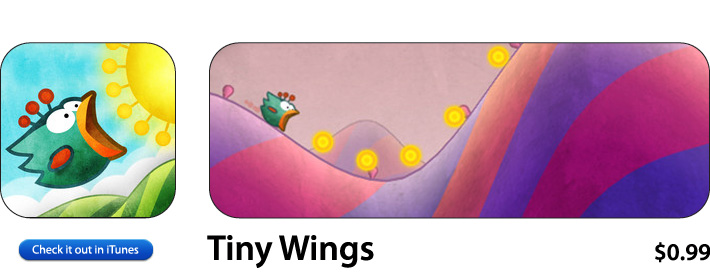 Tiny Wings App For iOS
