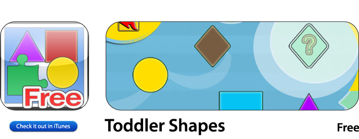 Toddler Shapes App For iOS